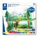 Staedtler 146C Crayons de couleur - Multicolore - 24 Pièces - Étui en métal