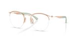 Ray-Ban Rx 7553 Lunettes De Vue Unisexe Acier Rondes 50mm