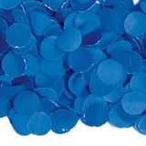 Merkloos / Sans marque Folat Bv Carnaval strooi confetti blauw - papier - 300 gram - feest decoratie confetti