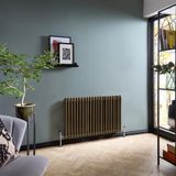 Hudson Reed Windsor Radiateur style fonte horizontal – 2 rangs – Bronze métallisé – 60 x 101 cm – Design rétro
