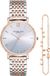 Victoria Hyde "Primrose Classic Bicolor" coffret cadeau montre pour femme coffret cadeau