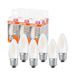OSRAM LED STAR KLASSISK B40 LED-lampe til E27-base, stearinlys, GL FR, 470 Lumen, koldhvide (4000K), udskiftning til konventionelle 40W pærer, ikke dæmpbar, 6-pack