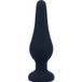 Intense Anal Plug Pipo S Silicone Noir 9.8cm 1 pièce