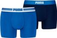 Puma Boxershorts Everyday Placed Logo - 2 pack - True Blue - Maat L