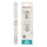 KnitPro Nova Cubics sokkennaalden 20cm 3.25mm Multikleur Hout