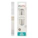 KnitPro Nova Cubics breinaalden zonder knop – breinaalden met dubbele uiteinden 12,5 cm x 3,25 mm, verpakking van 5