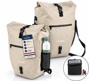 Morelia Fietstas Enkel 30 Liter Beige