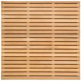 Tuindeco Elan schutting tuinscherm - Dubbelzijdig - Hardhout - 180 x 180 cm (BxH) - Standaard