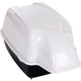 Ferplast Kattentoilet Outdoor - Zwart / wit