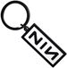 Rock Off Nine Inch Nails - Logo - Sleutelhanger