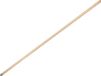 Buemag Bezemsteel universeel - hout - 130 cm - D24 mm - schroefdraad uiteinde