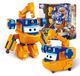Super Wings Jouets transformables, 12,7 cm Marty avion figurines transformables, 2-en-1 mode robots de sauvetage figurine d'action pour garçons et filles de 3 à 5 ans, jouet avion amusant pour tout-petits