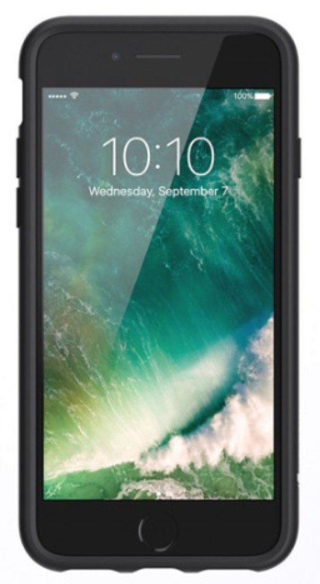 Griffin GB43686 - Mobiele telefoon behuizing - Zwart - Voor Apple iPhone 8 Plus, 7 Plus, iPhone 6s Plus, and iPhone 6 Plus