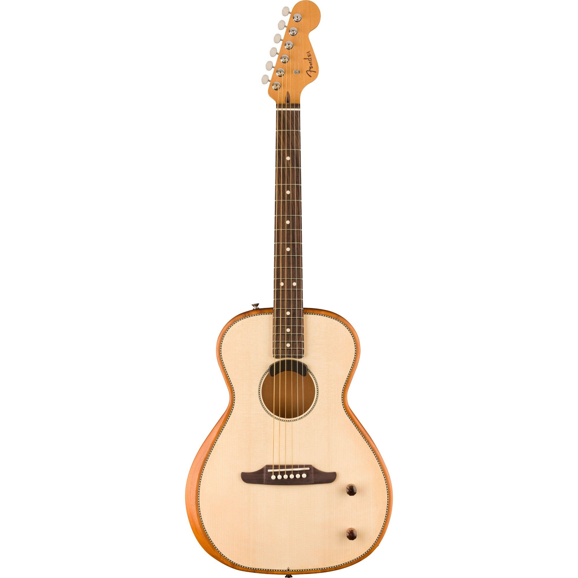 Fender Highway Series Parlor RW Natural - Elektrisch-Akoestische Westerngitaar
