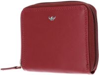 Golden Head Leren portemonnee Polo RFID Protect RV-Börse 3313 Rot donkerrood