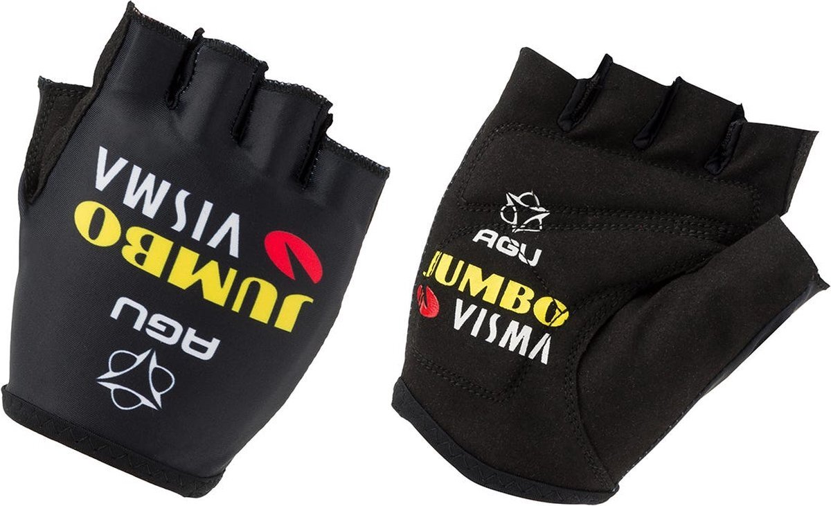 AGU Replica Handschoenen Team Jumbo-Visma - Black - XL
