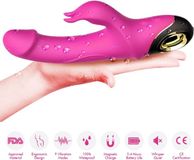 ARMONY Meteor Dildo Vibrator Rabbit Rotator Fuchsia