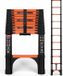 Moeve Échelle télescopique - 3,20 mètre - Échelle en aluminium - Max. Chargeable 150 kg