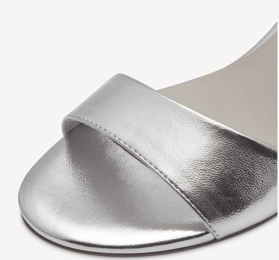 Tamaris Women's Sandals 1-28008-42 941 Silver - Vegan - Size 37