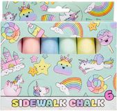 Duckiez Stoepkrijt Dinosaurus 6 stuks