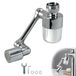Robinet rotatif avec filtre et 2 modes d'eau