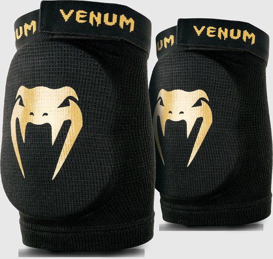 Venum Kontact Elleboogbeschermer Zwart Goud - M