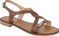 Les tropeziennes par M. Belarbi Dresco Leren sandalen van Les Hastral Bruin Maat 39 Platte sandalen Vrouwen Synthetisch Effen