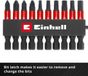 Einhell slagbitset 10-delig