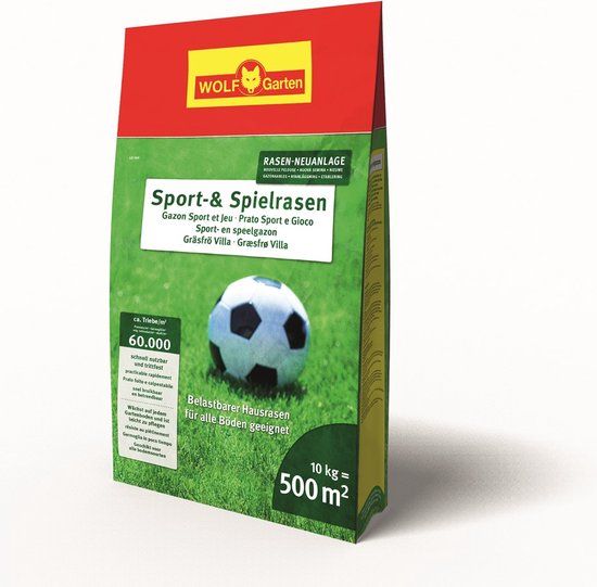 WOLF GARTEN graszaad sportgazon speelgazon LG - 500 m²