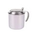 Camiseta Cofan Roestvrij stalen vet, uitneembaar filter, container met zeef voor het bewaren van olie, vlees- of vispictogram, inhoud: 0,75 liter, afmetingen: 10 x 12 cm (vis, 10 x 12 cm)