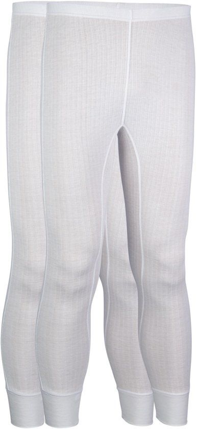 Avento Thermobroek 2-pack Junior Wit Maat 164