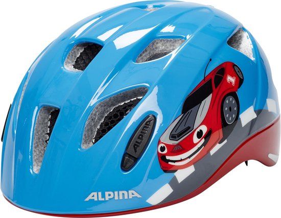 Alpina Ximo Flash Fietshelm Kinderen - Blauw - Maat S/M (47-51cm)