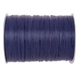 GLOREX 6 9400 608 - Raffia raffia, 100 m matte raffia op rol, donkerblauw - voor knutselen, decoreren of voor bloemstukken, boeketten en ander bloemwerk