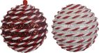 Decoris Decostar Kerstbal foam d8cm a2 multi