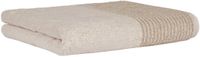 Cawoe Cawö Handdoek Luxury Home C Two-Tone 50x100 cm Katoen Natuur