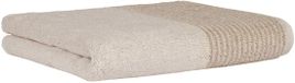 Cawö Serviette Luxury Home C Two-Tone 50x100 cm Coton Naturel