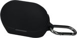kwmobile etui voor oordopjes - geschikt voor JBL Soundgear Clips - Trendy beschermhoes draadloze oordopjes in zwart