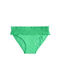 Next Dames Gerimpelde Bikinislip met Hoge Taille Groen