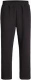 JACK & JONES Pantalon de jogging Uni Noir Polyester/Coton Homme XS