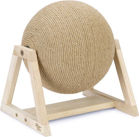 Designed by Lotte Xem Krabbol Krabpaal - 34x30x35,5 cm - Bruin