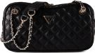 GUESS Giully II Shoulder Satchel Black zwart