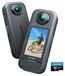 360 action camera - 5,7k - 72 MP - Dual 48 MP sensor - 2.29 inch touchscreen