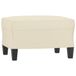 VidaXL 349336 Pouf 60x50x41 cm similicuir crème