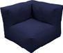 Red Deco Hoekfauteuil Modulo 85x84x62,5CM Bleu Kunststof Inclusief kussen