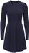 ONLY Gebreide jurk ONLIMMI Midi-jurk Navy Blazer 1