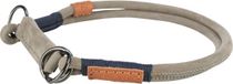 TRIXIE BE NORDIC Lederen Hondenhalsband Grijs 60x1 cm