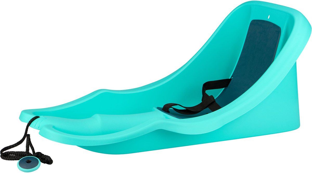 Restart Slede Kunststof - Baby Rider - Blauw/Donkerblauw