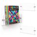 Relaxdays Tijdschriftenhouder Wand 3-delig Acryl Transparant