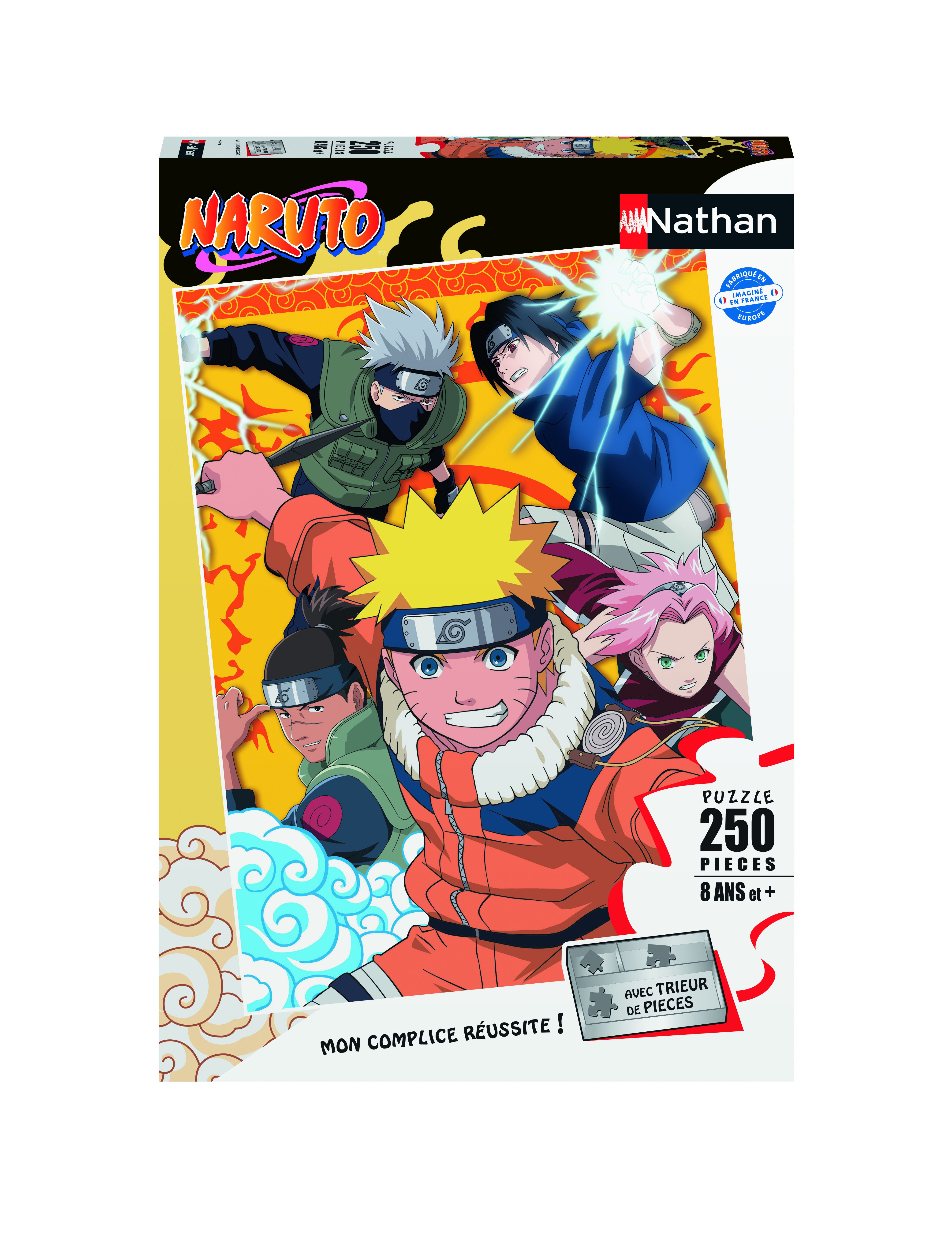 Nathan 250 Piece Jigsaw Puzzle - Naruto at the Ninja Academy - Ages 8+ - 86144