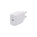 Amazon Basics Laadstekker, 20 W, één aansluiting, USB-C, niet-GaN, EU-stekker